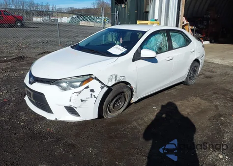 2015 Toyota Corolla Le из США, поврежденный, VIN 2T1BURHE1FC273626